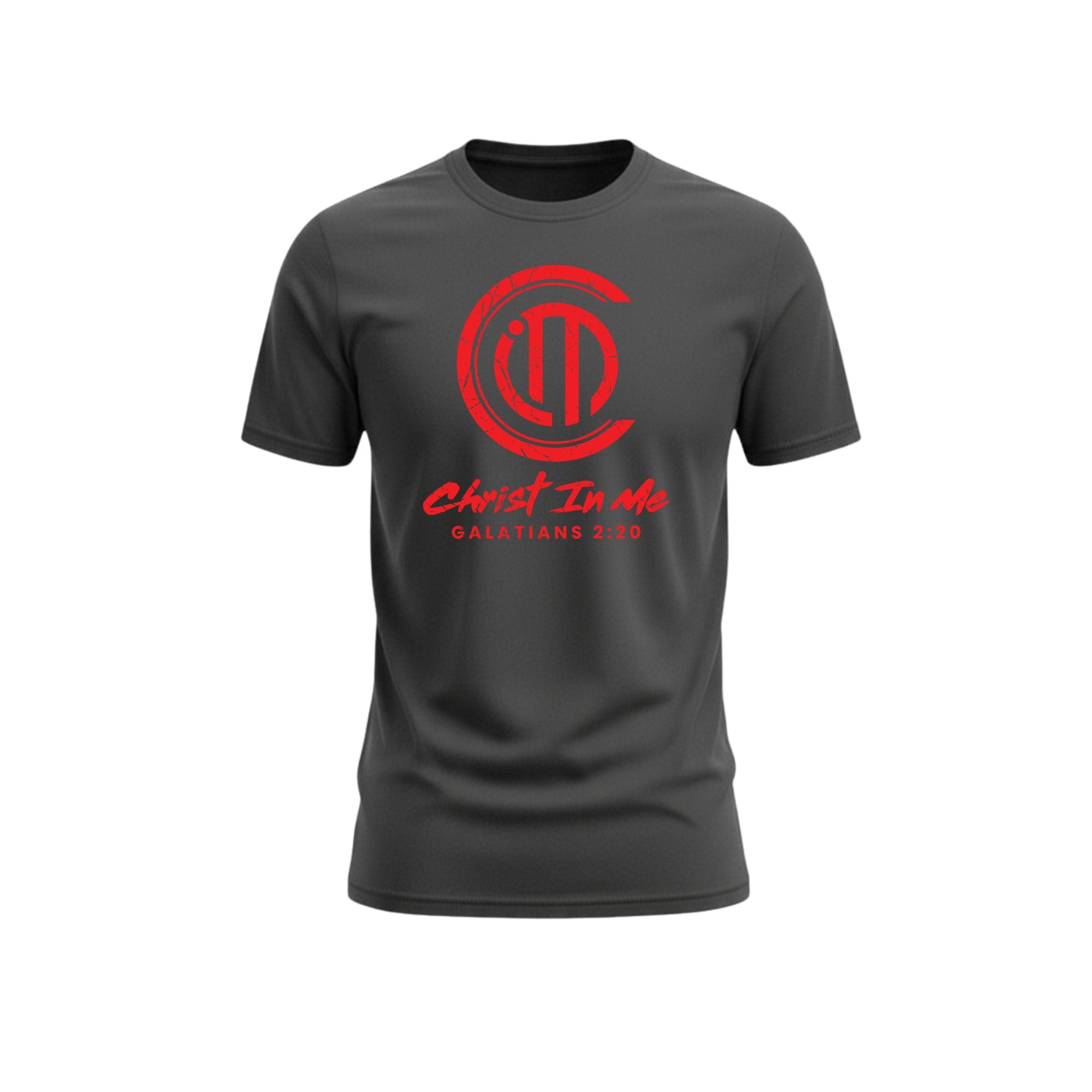 Christ In Me Grey with Scripture