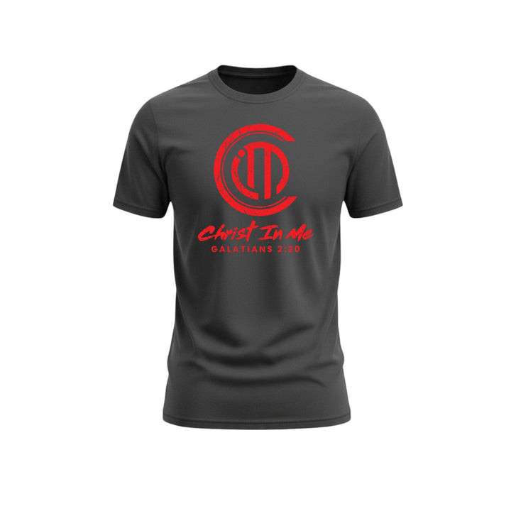 Christ In Me Grey with Scripture