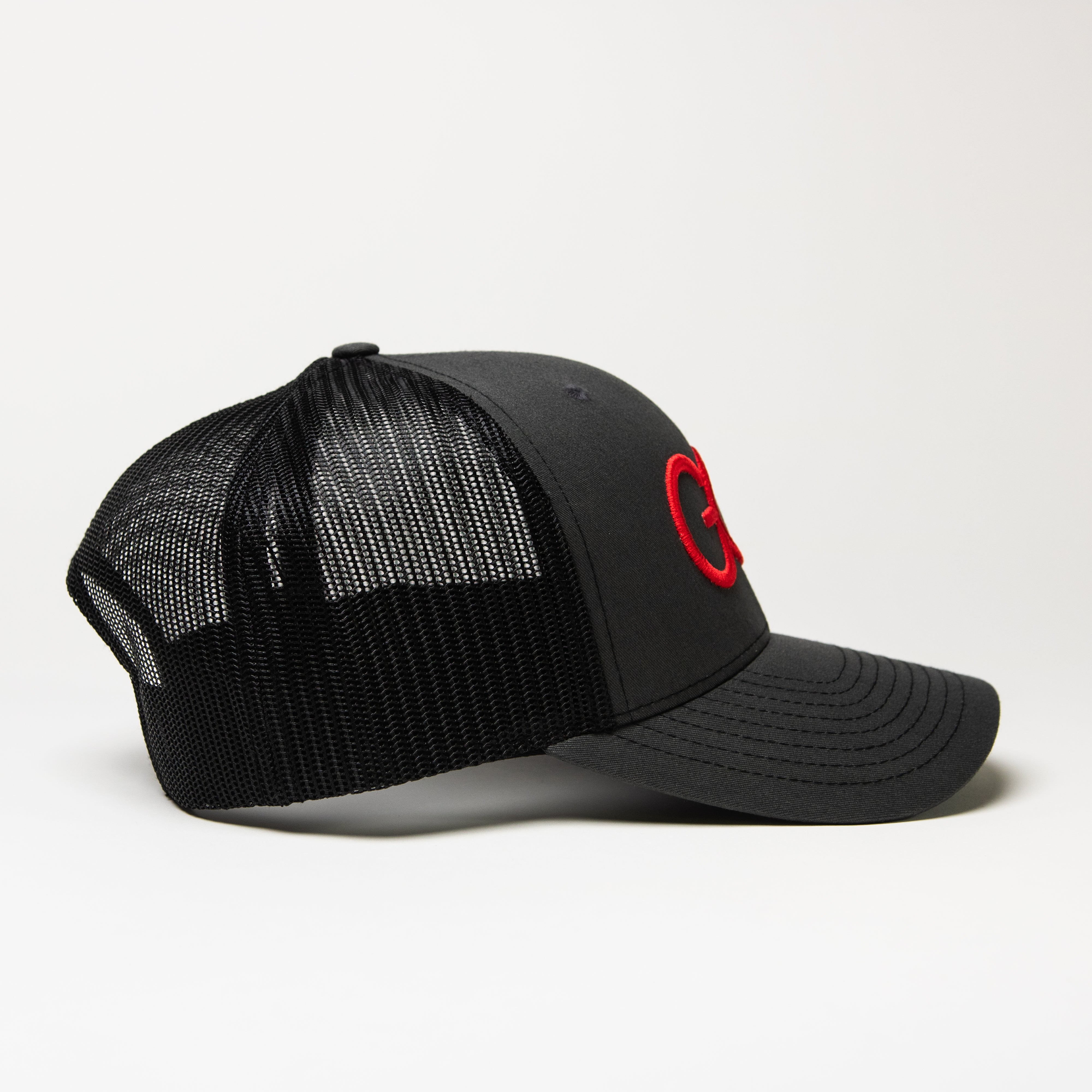 Matthew 6:33 Trucker Cap - Grey & Black