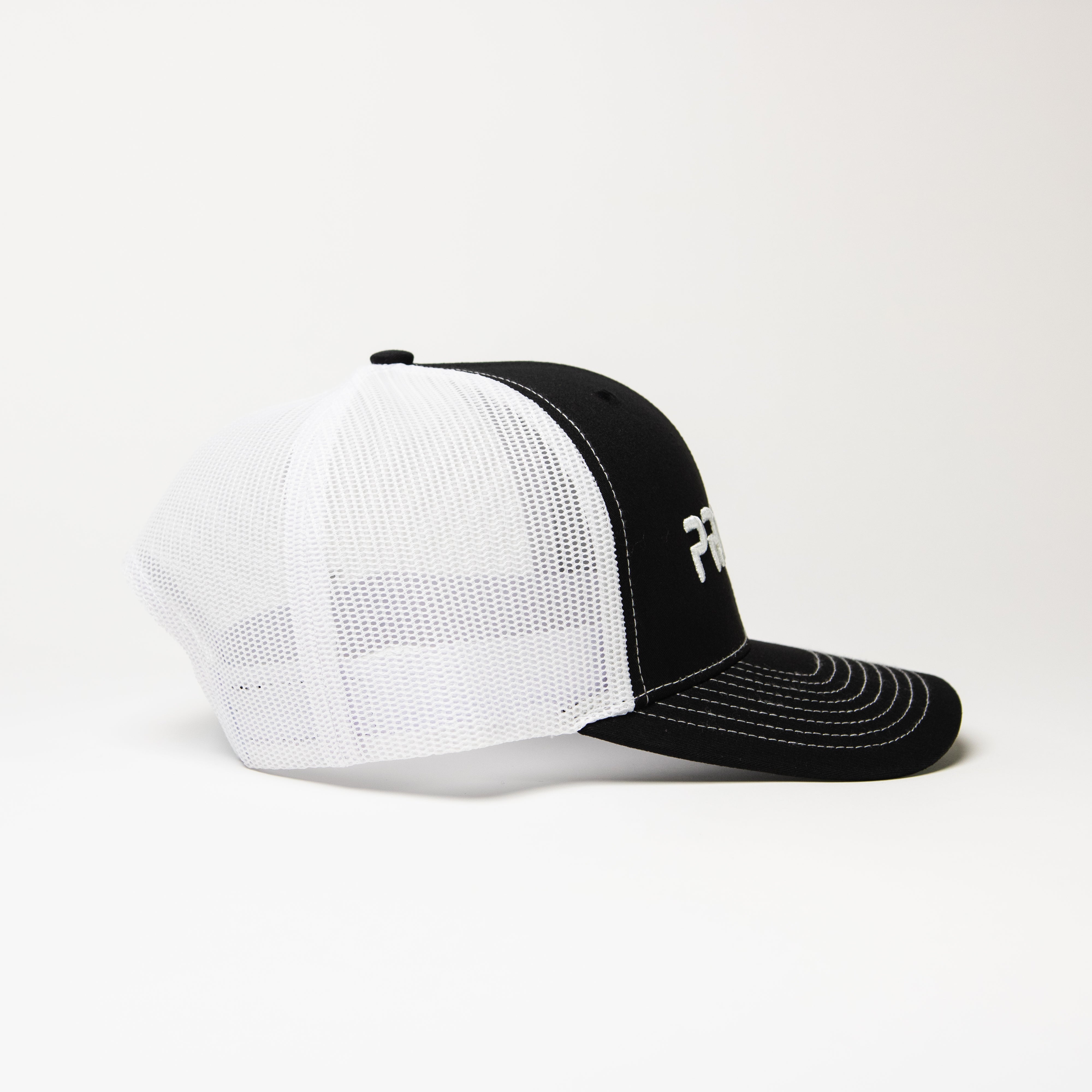 PRAYER Trucker Cap : White & Black