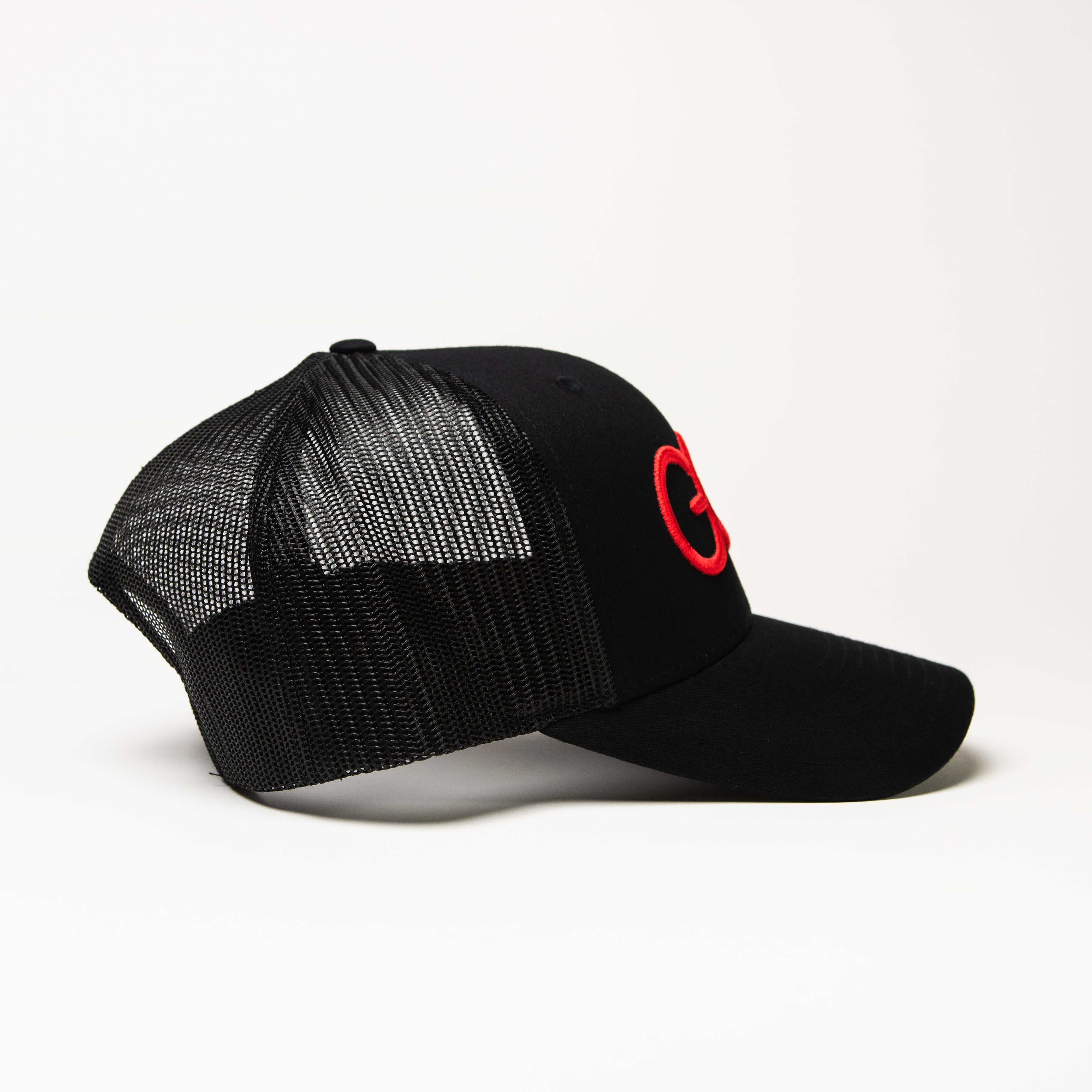 Matthew 6:33 Trucker Cap - Black & Black