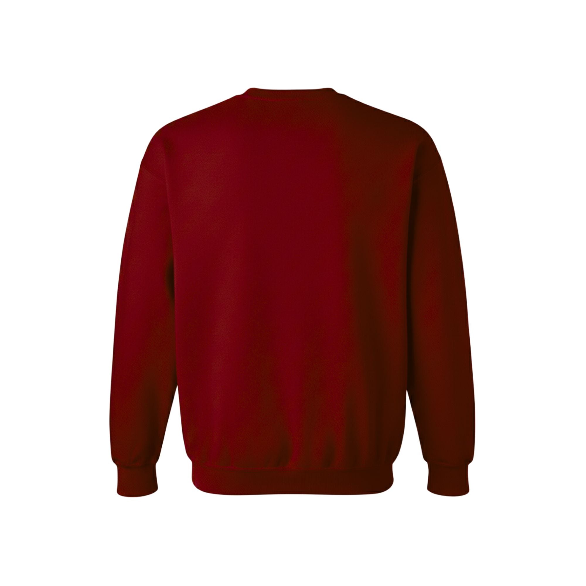 I'm Beginning to think a lot Like Jesus Everywhere I Go Garnet Sweatshirt